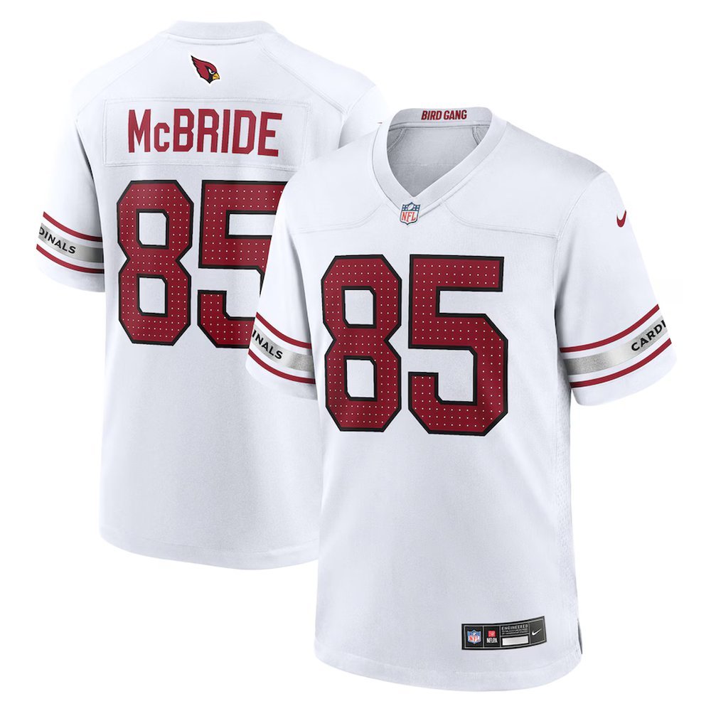 Mens Arizona Cardinals Trey McBride Nike White Game Jersey.jpg